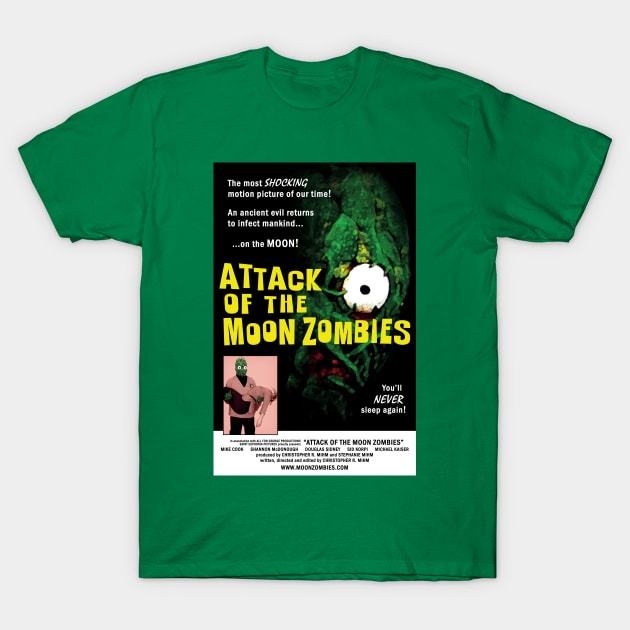 "Attack of the Moon Zombies" poster T-Shirt by SaintEuphoria